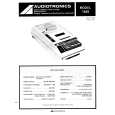AUDIOTRONICS MODEL 144S Instrukcja Serwisowa